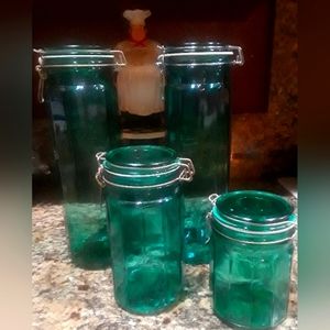4 Piece Mason Jar Set